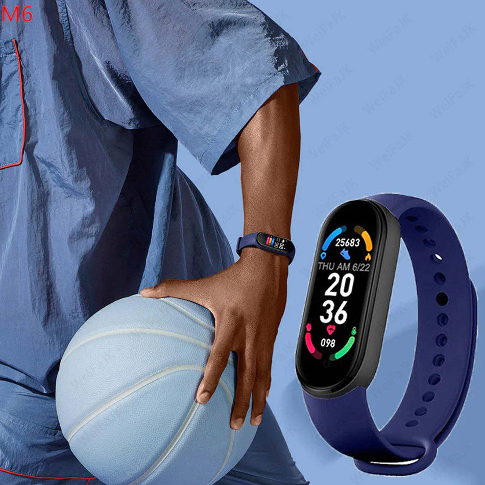 M4 Smart Watch Band Blood Pressure Bracelet Wristband Fitness Tracker Heart Rate