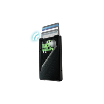 Groove Smart Wallet Trace - Midnight Black