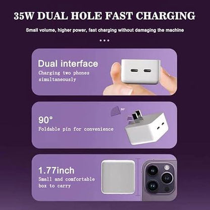 6-Pack Gift Box Includes Bluetooth Earphones, PD Fast Charger with Cable, Magnetic Case, Magnetic Charger, and Wireless Power Bank for Iphone