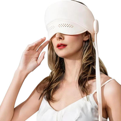 Head Scalp Massager with Heat,3 Zone Graphene Heat,6 Zones Airbag Massage,4 Airbag Modes,Utility for Improve Sleep Deep Relaxation Stress Relief