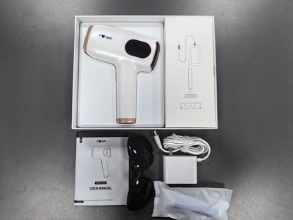 【Buy 1 Get 4】Hair Removal Device for Women and Men, 9 Smart Modes, At-Home Hair Removal Machine for Face Bikini Line Legs Arms Armpits Epilator Blade