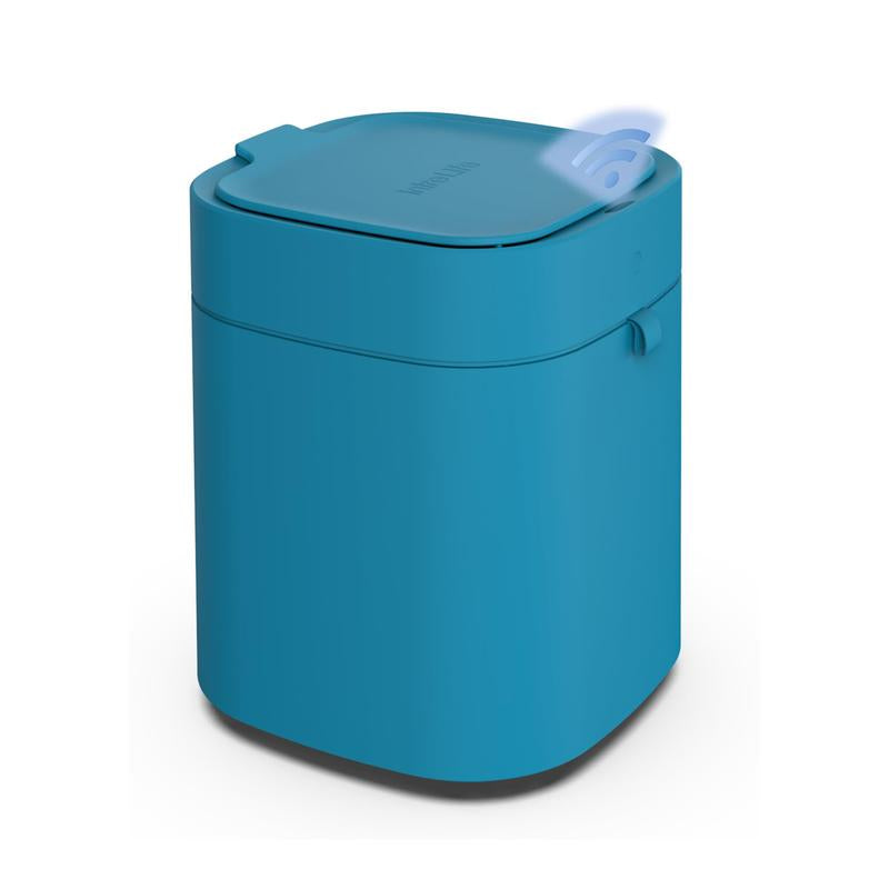 Intrelife Smart Trash Cans, Automatic Trash Bin with Waterproof Motion Sensor, Self-Sealing & Self-Changing for Bathroom & Office