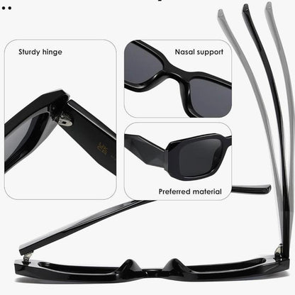 Unisex Fashion Geometric Sunglasses for Men and Women Wireless Smart