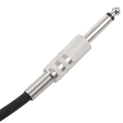 XLR 3-Pin Male to 1/4" Plug TS Microphone Mono Cable Unbalanced Shielded Audio