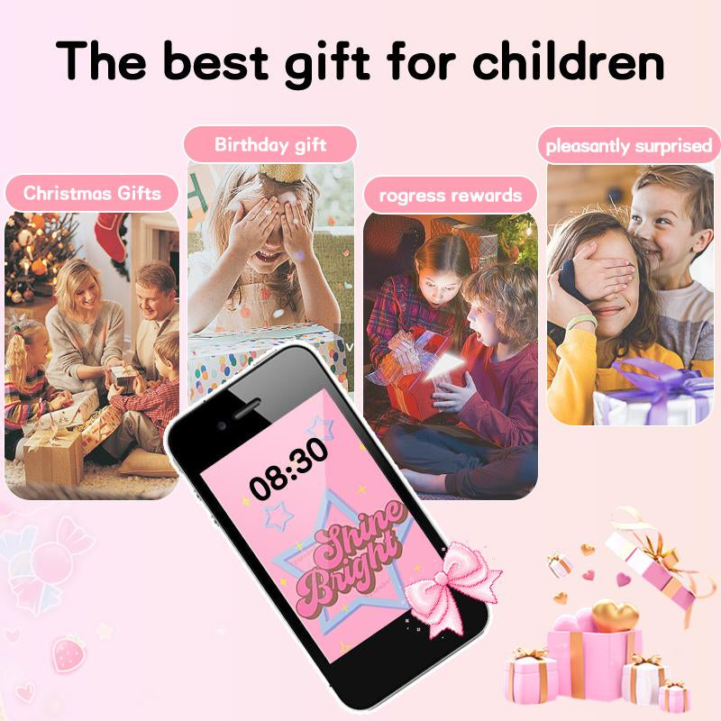 [ Best Quality] Mini Phone Super Kids Smart Phone 32G , Unlocked 4G Andriod Phone 3.0" HD Screen , Kids Phone Birthday Gift , Kids Gift Smartphone Tempered Cellphone