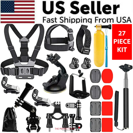 Accessories Kit Mount for Gopro Hero 11 10 9 8 7 6 Session Sjcam/Xiaomi Yi EKEN