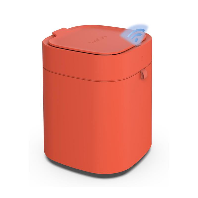 Intrelife Smart Trash Cans, Automatic Trash Bin with Waterproof Motion Sensor, Self-Sealing & Self-Changing for Bathroom & Office