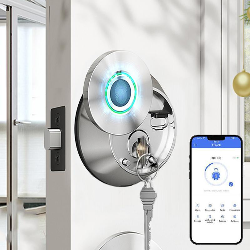 EUERTE 3Th Gen Fingerprint Door Lock with App Smart Deadbolt Auto Lock Easy Install Great for Home Perfect Replacement the Traditional Deadbolt