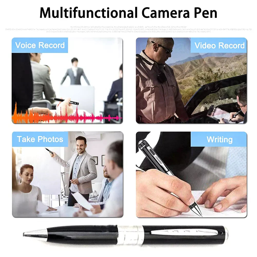 Pen Camera Cam Mini Hidden Pocket Audio Video Recorder DVR Security 1080P HD USA